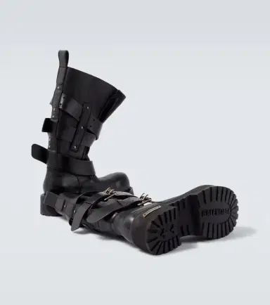 Balenciaga Venom leather biker boots | Thumbnail 6