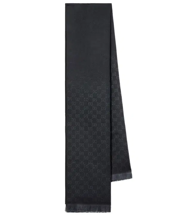 GG wool jacquard scarf