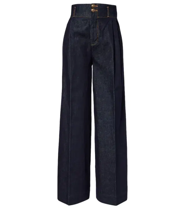 Hypnotic high-rise wide-leg jeans