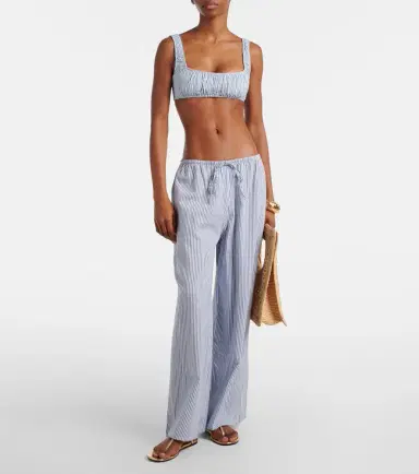 Montce Striped cotton wide-leg pants | Thumbnail 4 Montce Striped cotton wide-leg pants | Thumbnail 4