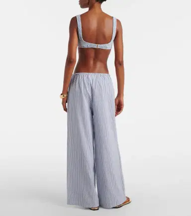Montce Striped cotton wide-leg pants | Thumbnail 5 Montce Striped cotton wide-leg pants | Thumbnail 5