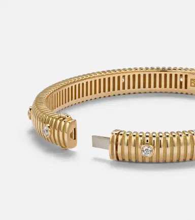 Pamela Zamore Clio 18kt gold bracelet with diamonds | Thumbnail 2