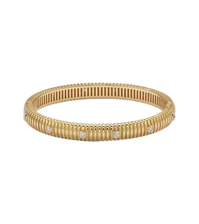Pamela Zamore Clio 18kt gold bracelet with diamonds