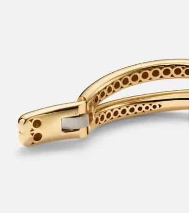Engelbert Infinity Loop Medium 18kt gold cuff bracelet | Thumbnail 3
