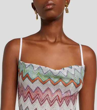 Missoni Zigzag lamé maxi dress | Thumbnail 2