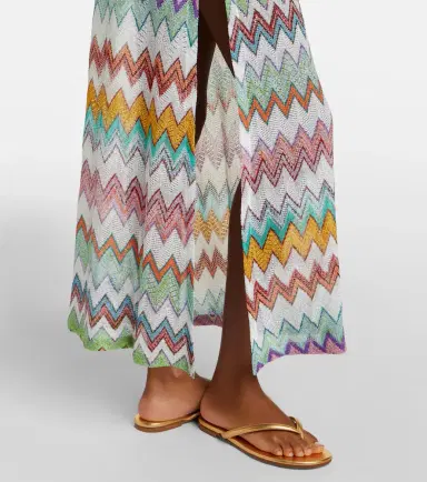 Missoni Zigzag lamé maxi dress | Thumbnail 6