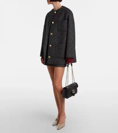 Gucci GG Marmont Medium leather shoulder bag | Thumbnail 5
