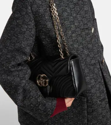 Gucci GG Marmont Medium leather shoulder bag | Thumbnail 7