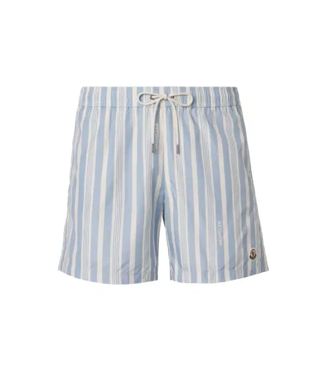 Moncler Archivio striped swim trunks