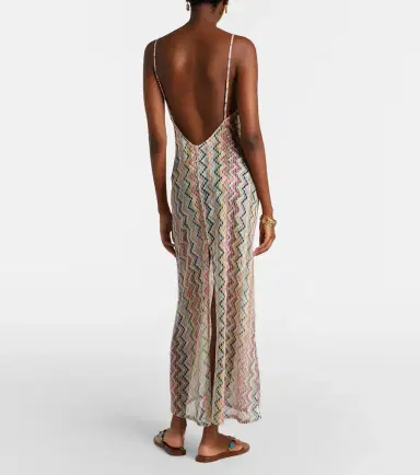 Missoni Zigzag lamé maxi dress | Thumbnail 3