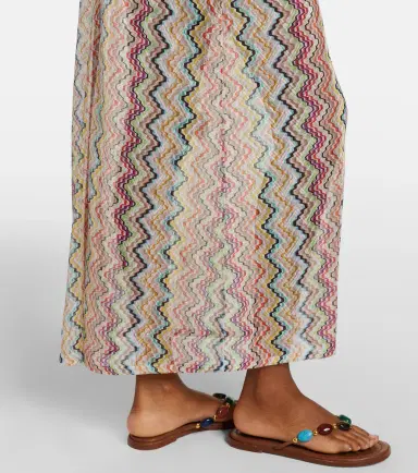 Missoni Zigzag lamé maxi dress | Thumbnail 6