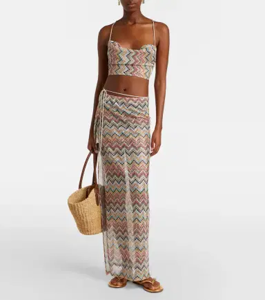 Missoni Zigzag mesh beach cover-up | Thumbnail 3 Missoni Zigzag mesh beach cover-up | Thumbnail 3