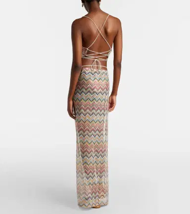 Missoni Zigzag mesh beach cover-up | Thumbnail 5 Missoni Zigzag mesh beach cover-up | Thumbnail 5