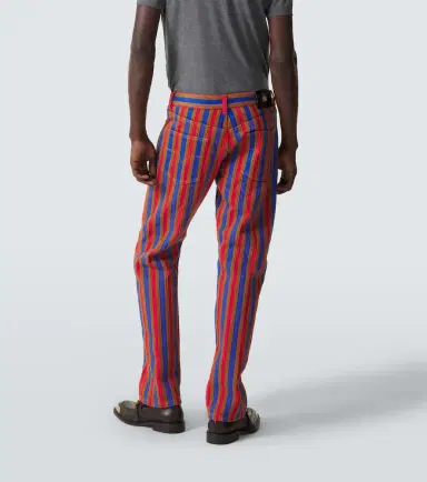 Versace Striped straight jeans | Thumbnail 4