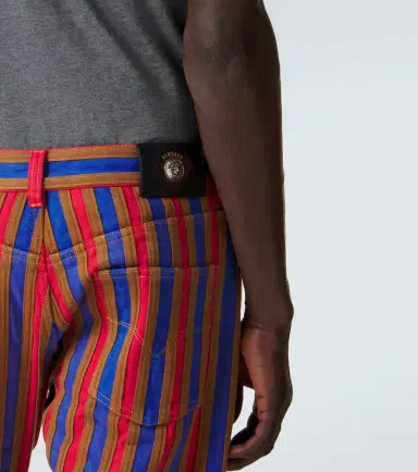 Versace Striped straight jeans | Thumbnail 5
