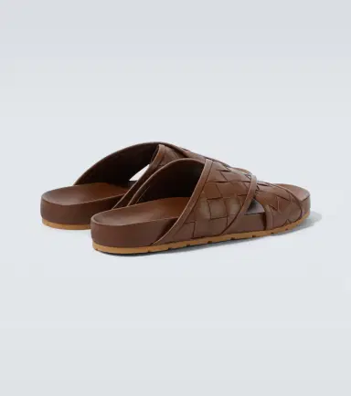 Bottega Veneta Tarik Intrecciato leather sandals | Thumbnail 3