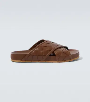 Bottega Veneta Tarik Intrecciato leather sandals | Thumbnail 6