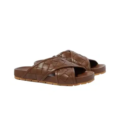 Bottega Veneta Tarik Intrecciato leather sandals | Thumbnail 1