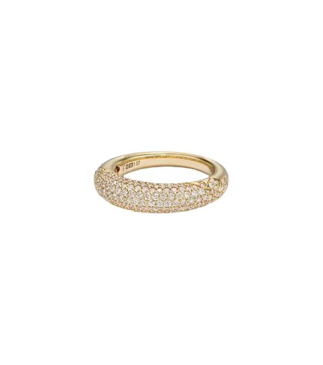 Engelbert New York 66 Medium 18kt gold ring with diamonds