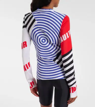 Jean Paul Gaultier Logo striped jersey T-shirt | Thumbnail 2