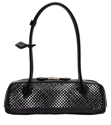 Alaïa Alaïa Le Teckel Medium woven leather shoulder bag | Thumbnail 1