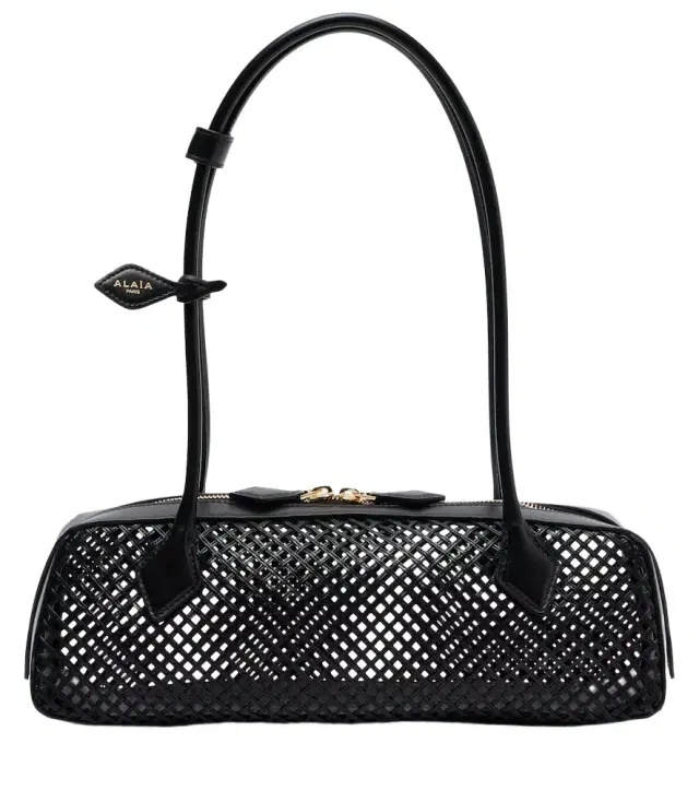 Alaia Alaïa Le Teckel Medium woven leather shoulder bag