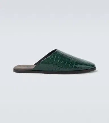 Fear of God Croc-effect leather mules | Thumbnail 2