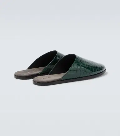 Fear of God Croc-effect leather mules | Thumbnail 4