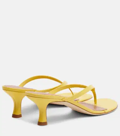 Staud Freja leather thong sandals | Thumbnail 3