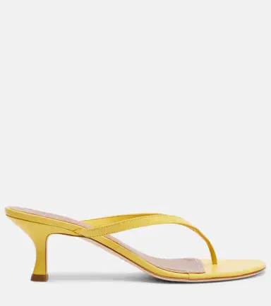 Staud Freja leather thong sandals | Thumbnail 4