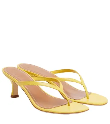 Staud Freja leather thong sandals | Thumbnail 1
