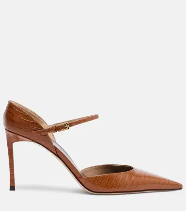 Tom Ford Vertigo snake-effect leather pumps | Thumbnail 3