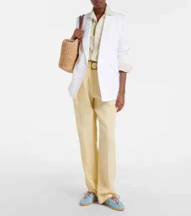 Polo Ralph Lauren Belted linen straight pants | Thumbnail 5