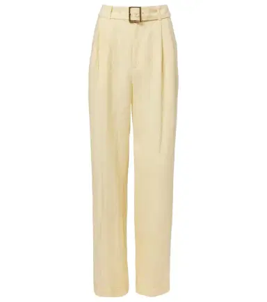 Polo Ralph Lauren Belted linen straight pants | Thumbnail 1