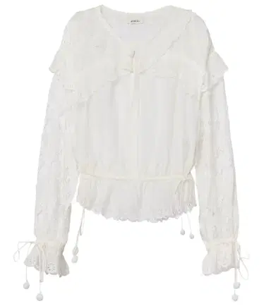Isabel Marant Nowana cotton and silk blouse | Thumbnail 1 Isabel Marant Nowana cotton and silk blouse | Thumbnail 1