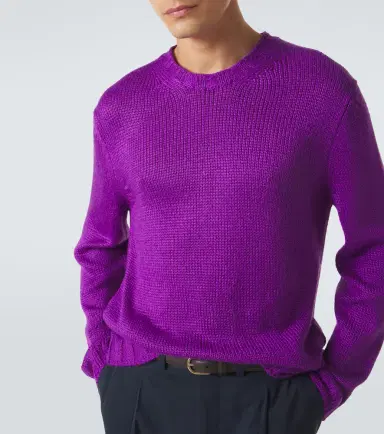 Saman Amel Gio silk sweater | Thumbnail 5