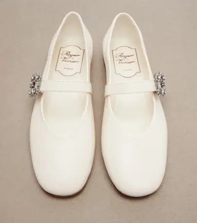 Roger Vivier Roundytoe leather ballet flats | Thumbnail 2