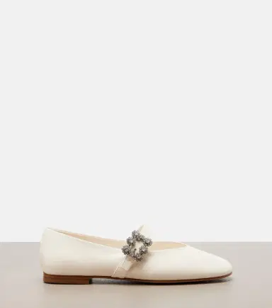 Roger Vivier Roundytoe leather ballet flats | Thumbnail 3