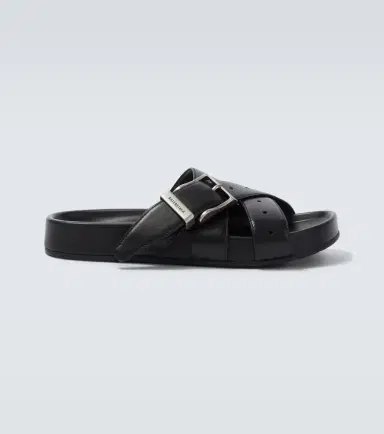 Balenciaga Belt leather mules | Thumbnail 6 Balenciaga Belt leather mules | Thumbnail 6