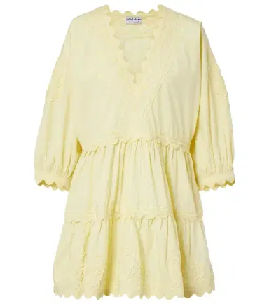 Juliet Dunn Embroidered cotton minidress | Thumbnail 1