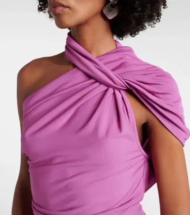 Christopher Esber Embellished halterneck jersey gown | Thumbnail 4