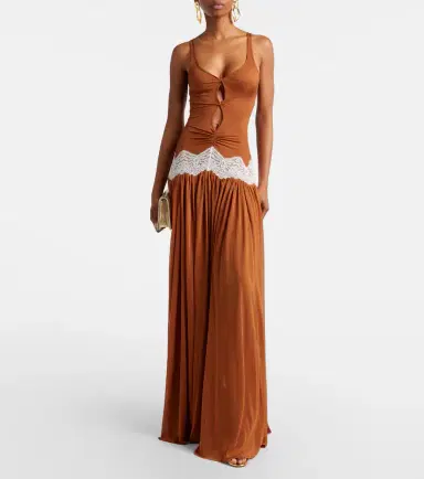 Christopher Esber Cutout lace-trimmed gown | Thumbnail 5