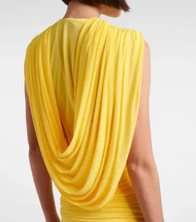 Christopher Esber Ripple ruched draped jersey minidress | Thumbnail 3