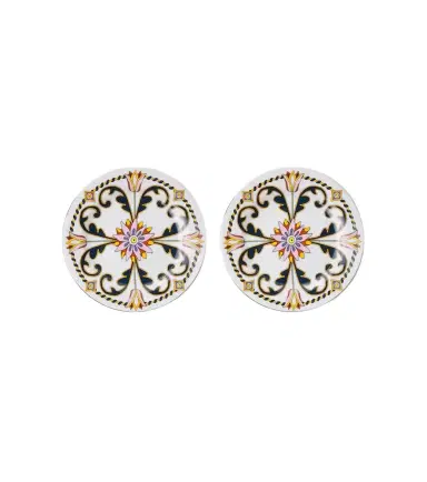 La DoubleJ Tyrrhenia Tulyps set of 2 dessert plates | Thumbnail 1