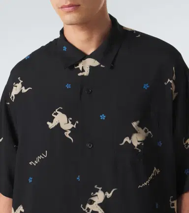 Visvim Crosby printed bowling shirt | Thumbnail 5