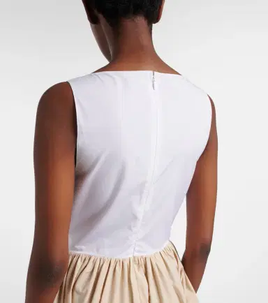 Loewe Paula's Ibiza cotton poplin midi dress | Thumbnail 7