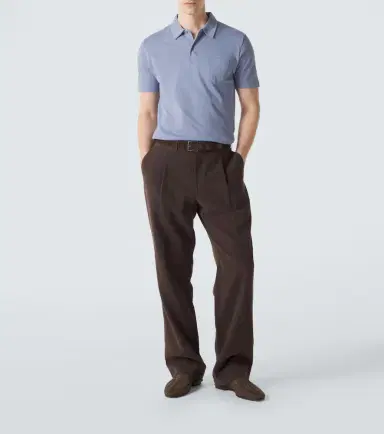 Sunspel Riviera cotton polo shirt | Thumbnail 2