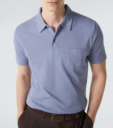 Sunspel Riviera cotton polo shirt | Thumbnail 4