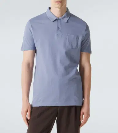 Sunspel Riviera cotton polo shirt | Thumbnail 5