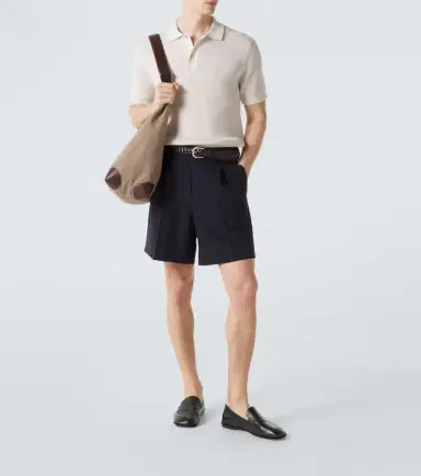 Sunspel Ribbed-knit cotton polo shirt | Thumbnail 2